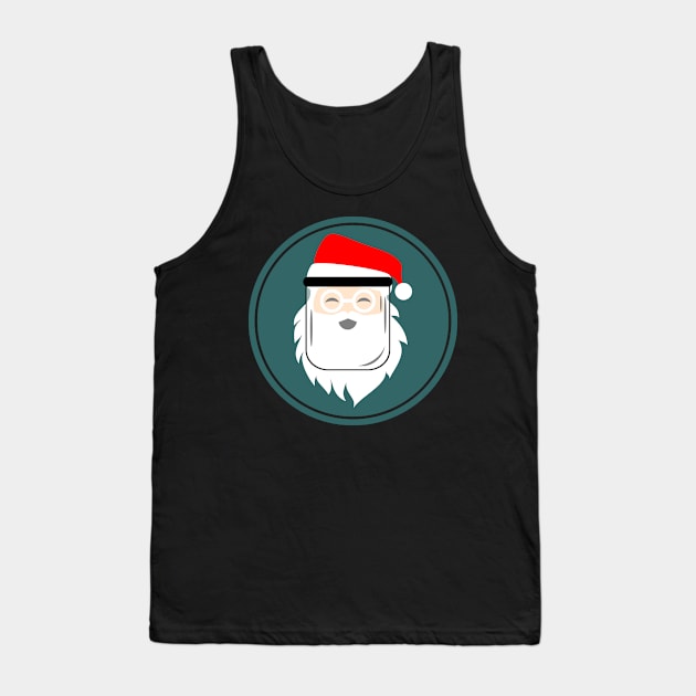 Shielded Santa Tank Top by Peping84